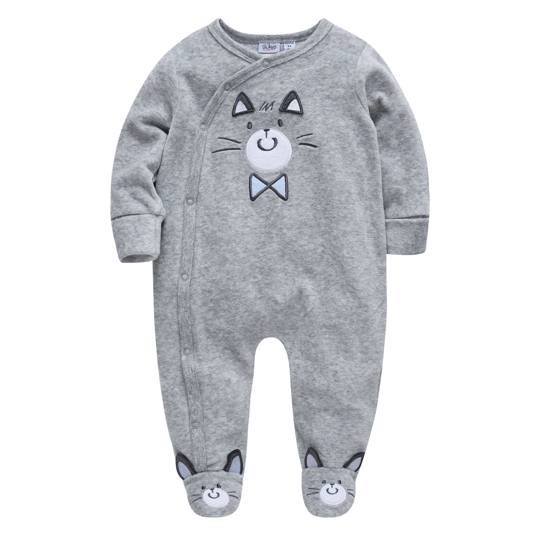 Honeyzone для маленьких девочек Комбинезон хлопковая Ropa Нинья» из мультфильма Ropa Bebe Recien Nacido дизайн ملابس اطفال