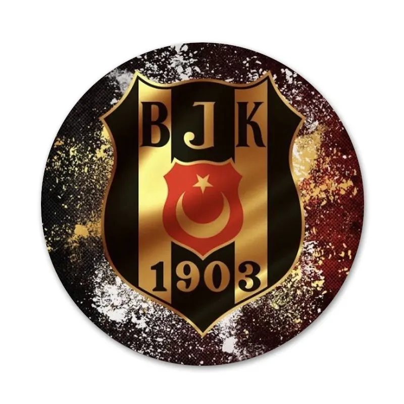 Besiktas JK Istanbul ,Turkey Football Club Soccer Pin Badge Enamel