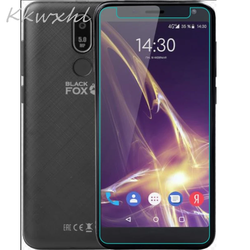 Закаленное стекло 9H для смартфона Black Fox B4 mini/NFC Защитная пленка экрана Обложка