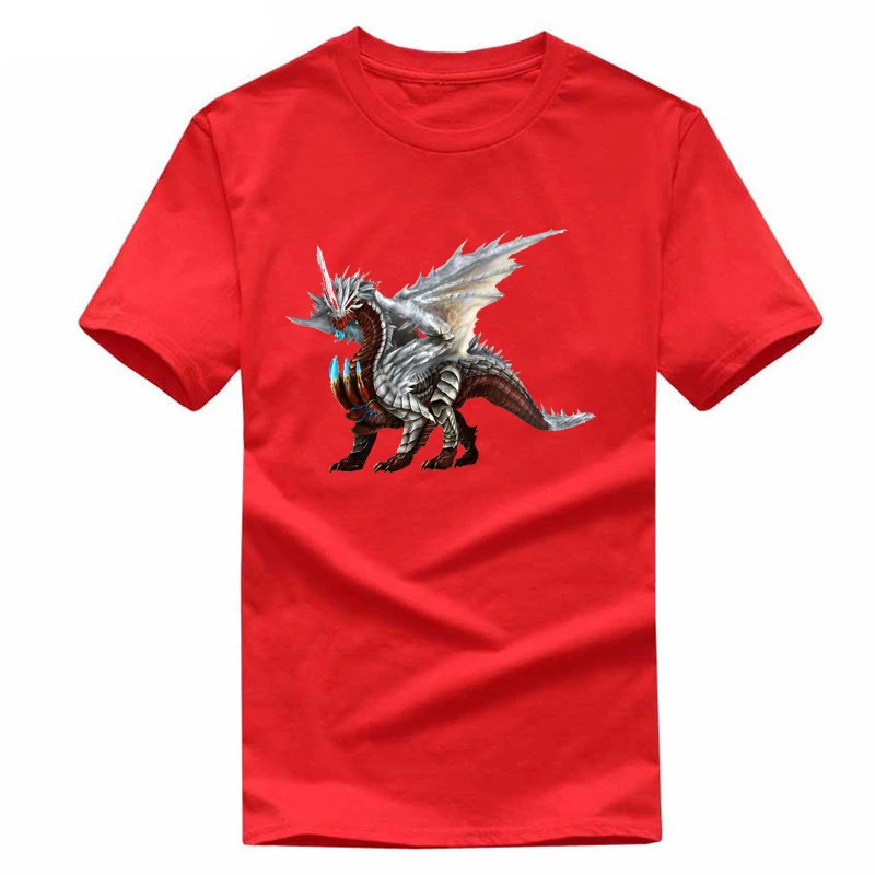 2019 New Men T shirt Silver dragon Summer Promotions fashion Hip-Hop Shirt Round collar short sleeve T-shirt fashion short slee 2019 New Men T shirt Silver dragon Summer Promotions fashion Hip-Hop Shirt Round collar short sleeve T-shirt fashion short slee