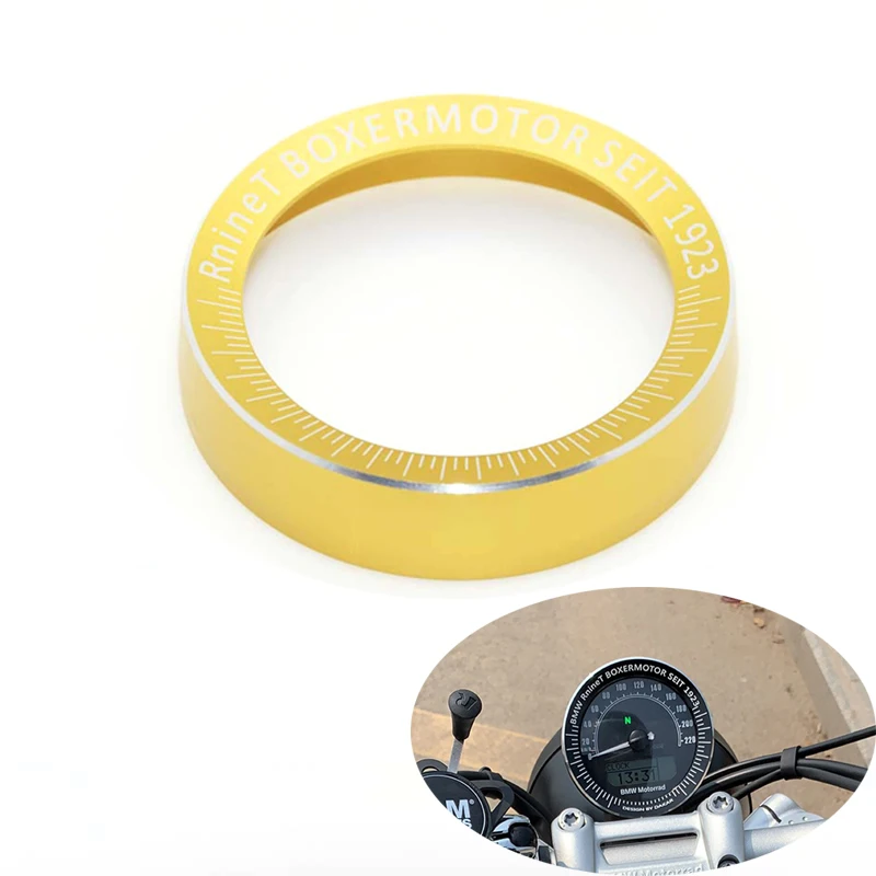 Motorcycle Speedometer Bezel Gauge Meter Odometer Ring Tachometer Trim Cover For BMW R Nine T R9T Pure Scrambler Urban G/S