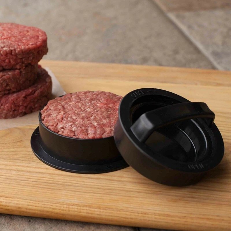 Антипригарный шеф-повара котлет Гамбургер производитель форма для гамбургера пресс-держатель Контейнер фаршированные бургеры или слайдеры