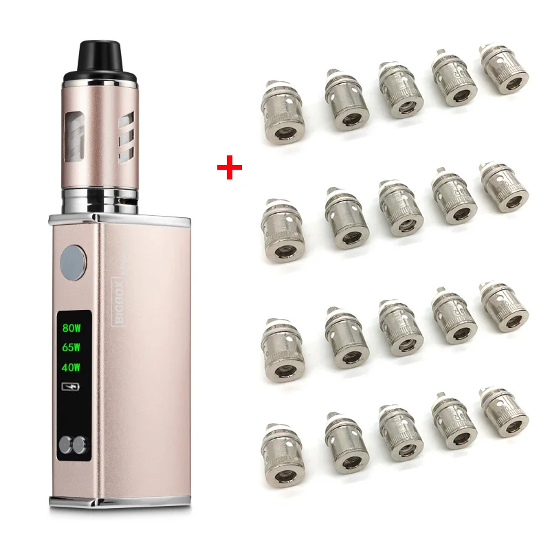 Original Electronic Cigarette 80w Vape E Hookah Smoke Shisha Pen Vaper Mech Mod Box Smoking Kit