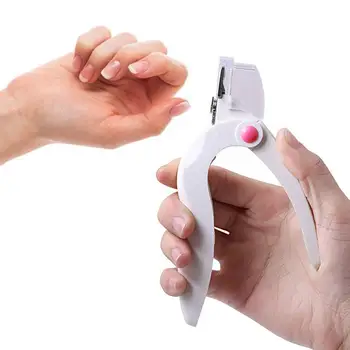 

New Nail Art Nail Edge Clipper Cutter Acrylic Gel False shape Frence Trimmer U Manicure Styles Tool Ways Cutting Tips 3 E7F6