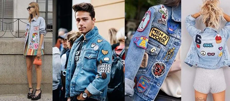 Description Picture 3 of itemDIY Patches Transfer For Clothing Backpack Jacket Application Iron-on Stitch Stuff Sewing Thermo adhesive Sequin Applique Fruit