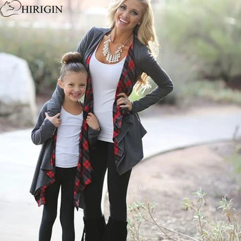 

Fashion New Mother Daughter Cardigan Sweater Cardigan Outwear Coat Family Clothing Outwear