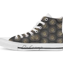 Hellraiser Box Clive Barker lament конфигурация дышащая Повседневная Высокая обувь на шнуровке холщовая Обувь Кеды Прямая