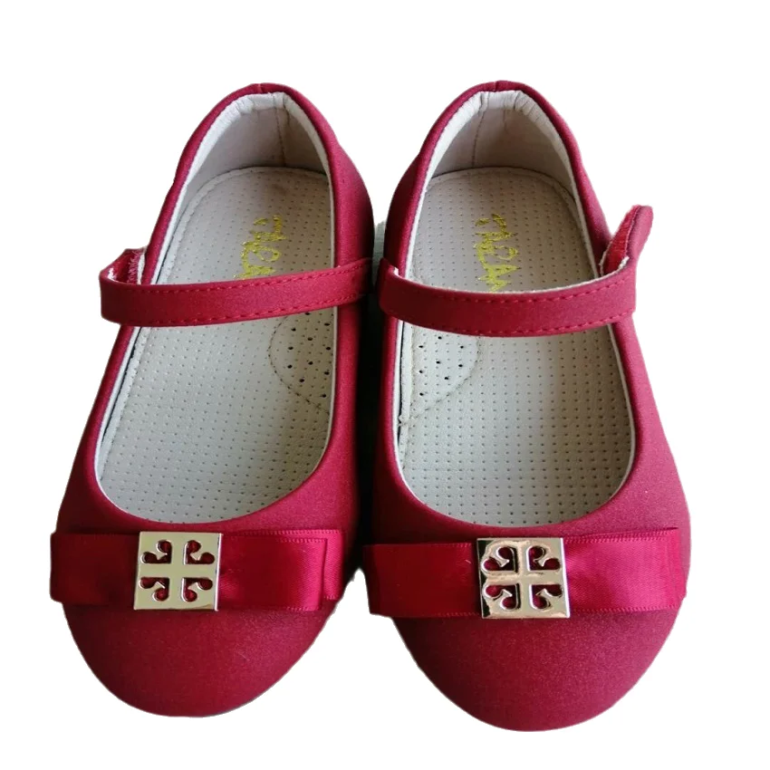 

Autumn Girls Shoes Children's Princess Shoes Silver Mink