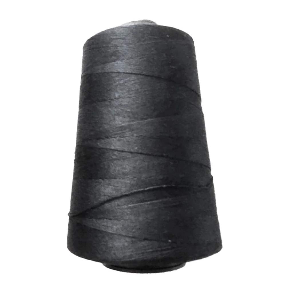 1 Roll Professional Thick Weaving Threads for Making Wig, Sewing Hair Weft, Hair Weave or Extensions ( Black )