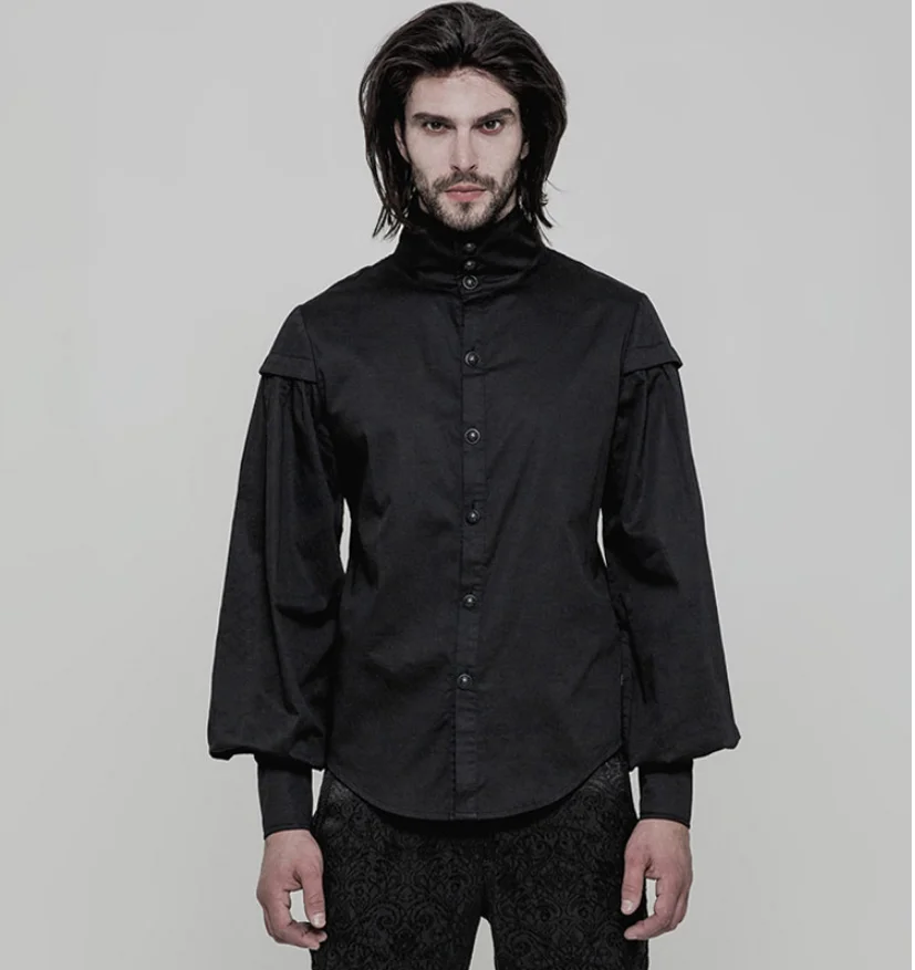 S-6XL! новая мужская одежда GD Hair Stylist модная панк Готическая военная форма рубашка с длинным рукавом костюмы для певцов больших размеров