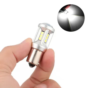 

2pcs 1156 LED Car Tail Bulb 21SMD Car LED Brake Lights 12V Auto Reverse Lamp Daytime Running Signal Light
