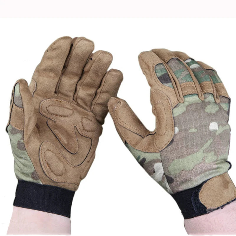 

FMA New Hunting Shooting Climbing Gloves Tactical Lightweight Camouflage Glove Airsoft Wargame EM5368 Multicam