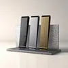 Custom Lettering Stainless Steel Man Women Pocket Money Clip Dollar Metal Clamp Card Clips Credit Cards Money Holder ML1-002 4