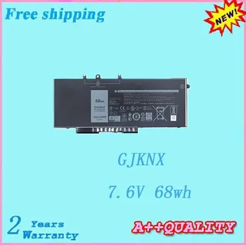 

100% brand new notebook battery For DELL GJKNX GD1JP 0GD1JP 7.6V 68wh Batteries free shipping