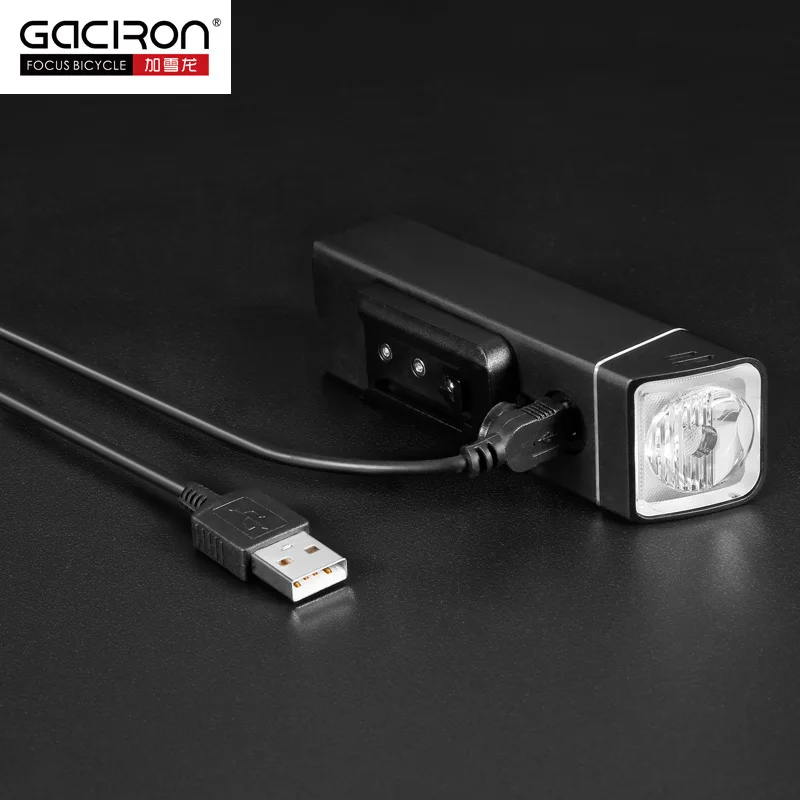 Велосипедный фонарь Gaciron V9F 600 с USB зарядкой внутренний аккумулятор XGP3