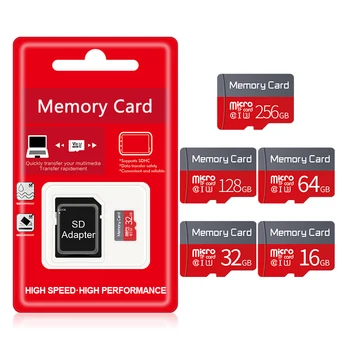 

Class 10 Tarjeta SD card 32GB 64GB 128GB Micro SD Card High speed Memory Card TF Card 8GB 16GB Flash microsd card for Phone