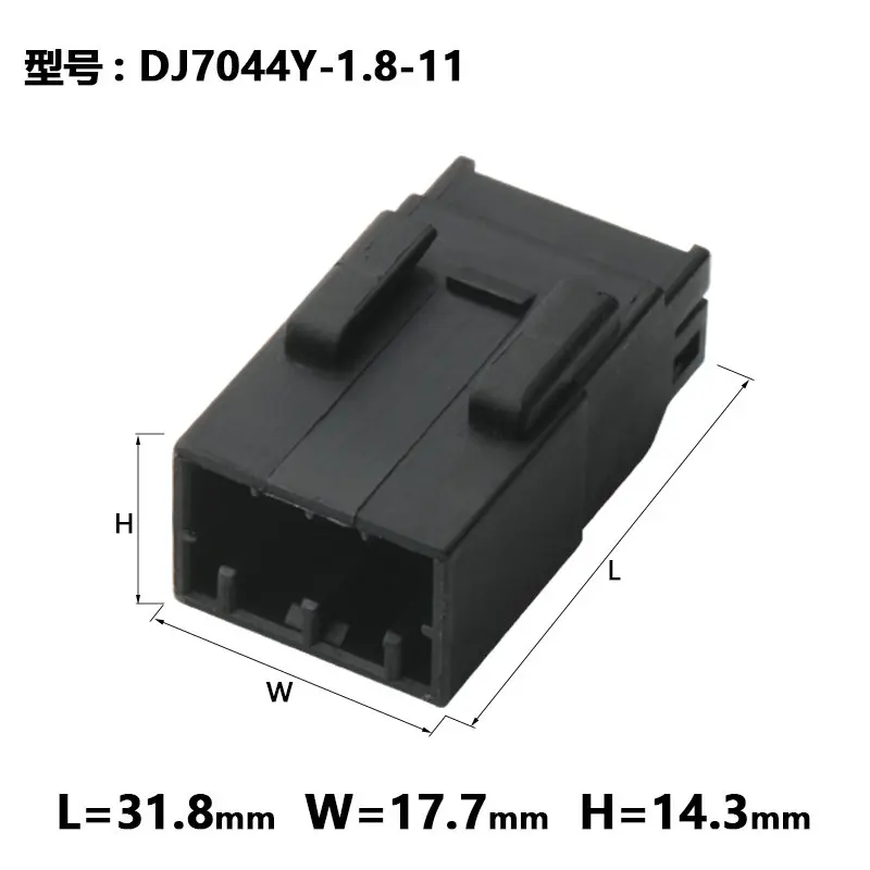 10sets dj7044y-1.8-11-21 174929-2 174922-2 automobile harness plug  