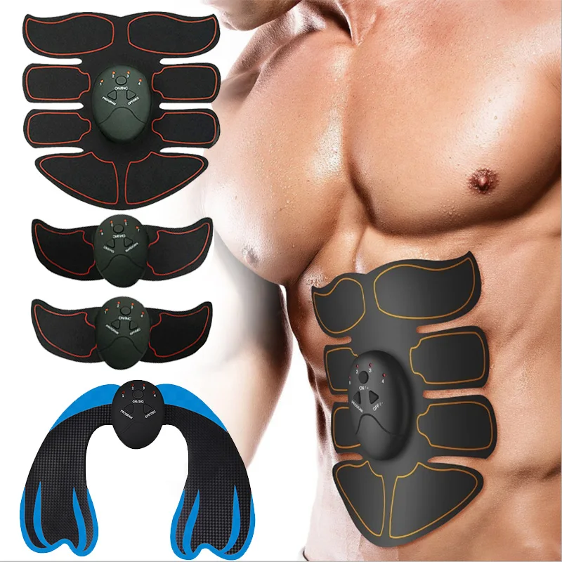 

Eletric Muscle Stimulator EMS Muscle Stimulation estimulador muscular ABS Stimulator Electrodes Electric body slimming Massager