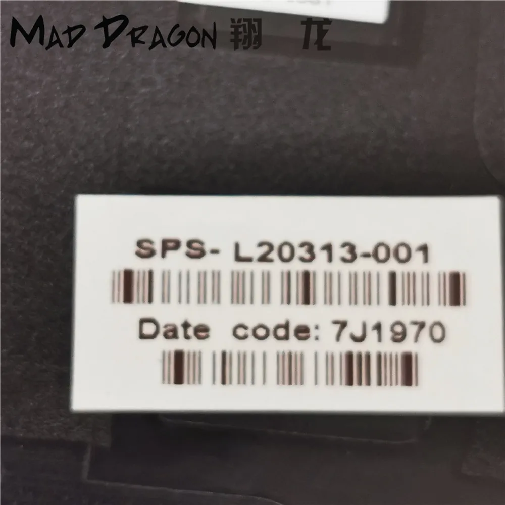 MAD DRAGON бренд ноутбук lcd верхняя крышка lcd задняя крышка для hp павильон 15-CX 15-cx003 L20313-001 AP28B000120 зеленый логотип оболочка