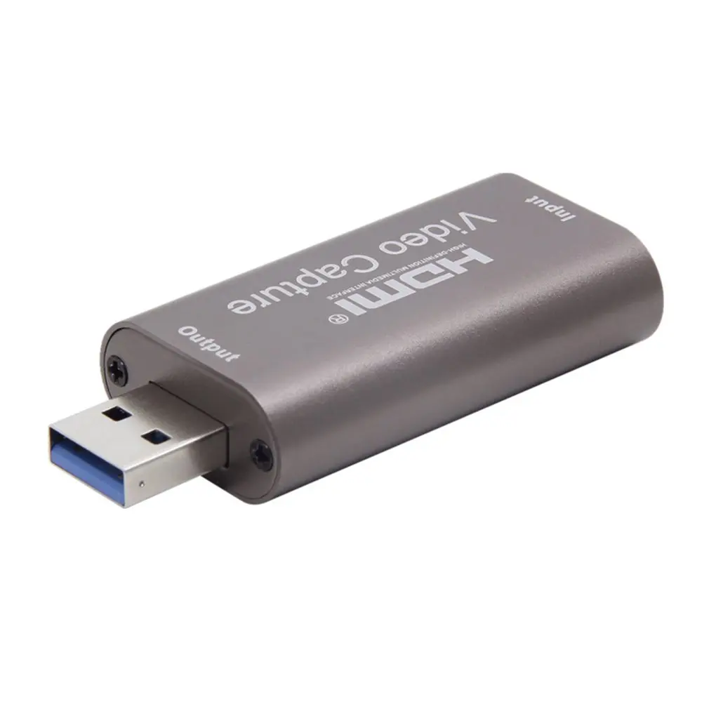 

NEW Mini HD 1080P 60fps HDMI to USB Video Capture Card Game Recording Box for Computer Youtube OBS Etc. Live Streaming Broadcast