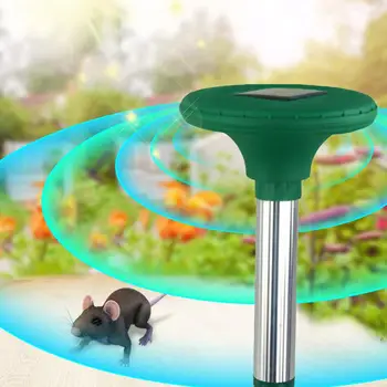 

Outdoor Garden Mole Repellent Solar Power Ultrasonic Mole Snake Bird Mosquito Mouse Ultrasonic Pest Repeller Control Garden Yard