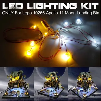 

LED Lighting Kit 10266 for Apollo 11 Moon Landing Bin Lighting Set Bricks Toys Kids Toy (Not Include the Model)