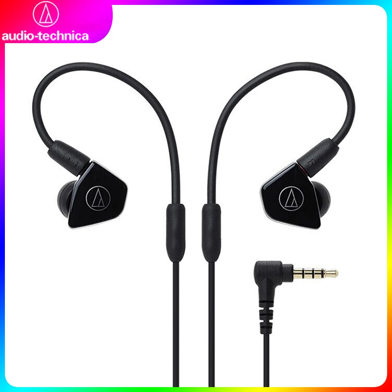 Проводные наушники Audio Technica ATH-LS50iS 3 5 мм сильные басы Hi-Fi двойная динамическая