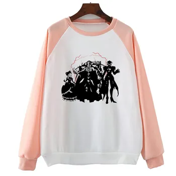 

Overlord Ainz Ooal Gown Vintage Hoody Red Pink Sweatshirts Kawaii Tops Harajuku Oversize Coat Femme Clothes