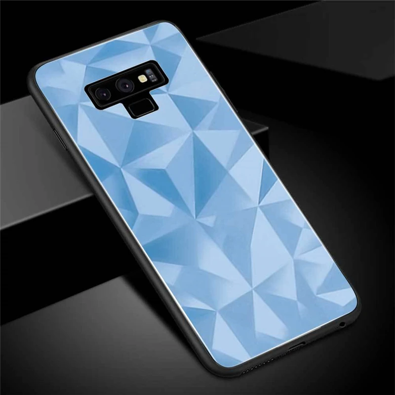 Для samsung Galaxy s9 plus Чехол 9 note 8 s8 note9 note8 s s9plus s8plus чехол для телефона чехлы на стекло ТПУ бриллиантовый узор