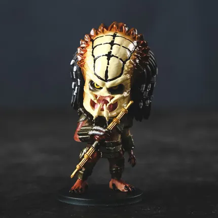 Predators Ultimate P1 Jungle Hunter Jungle Demon Concrete Clan Leader PVC Statue Figure Collectible Model Toy 7cm action figure