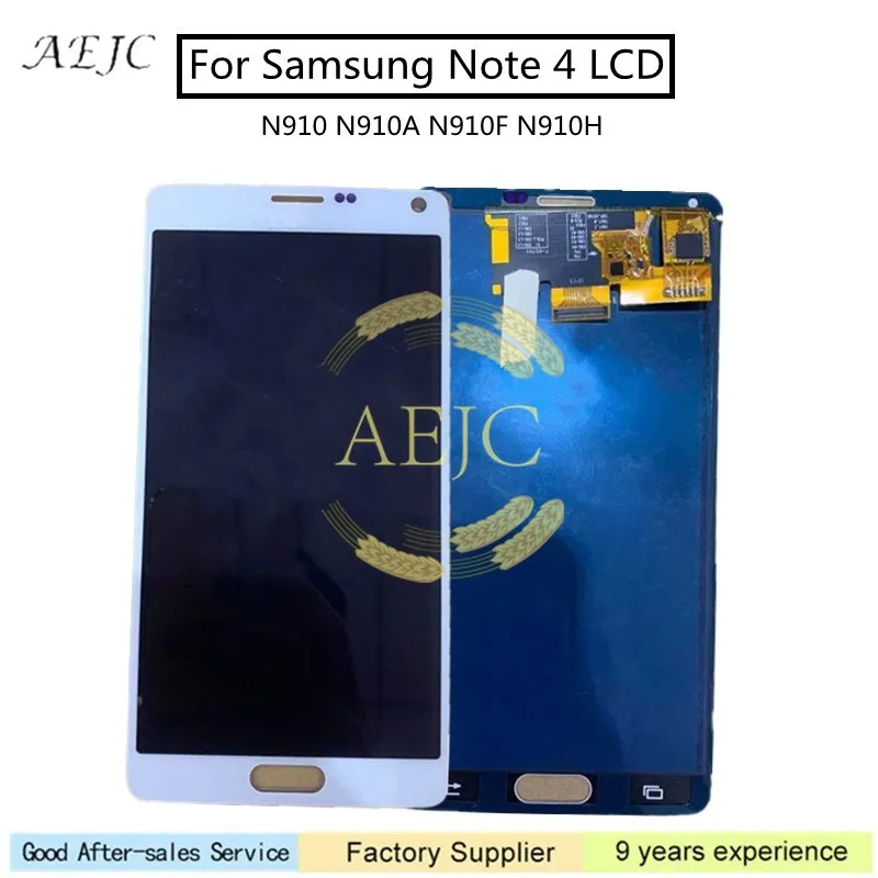 Для samsung Note 4 N910 N910A N910F N910H дисплей кодирующий преобразователь сенсорного экрана в