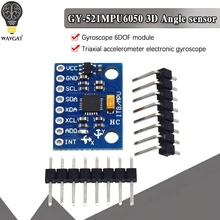 Wavgat GY-521 MPU-6050 mpu6050 módulo 3 eixos giroscópio analógico sensores + 3 eixos acelerômetro módulo. nós somos o fabricante