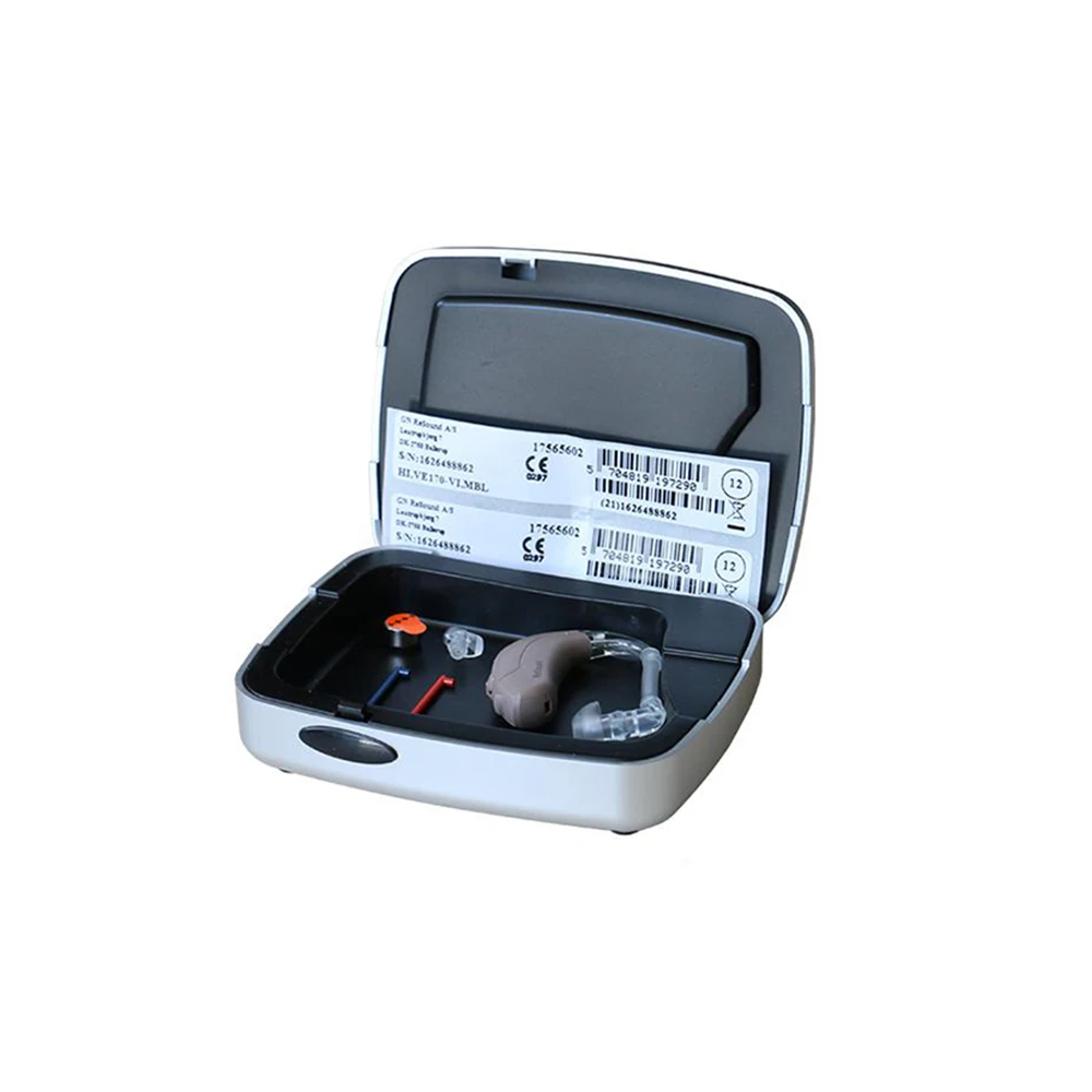 GN Resound VEA Hearing Aid Aids Mini Digital Wireless BTE Sound Amplifiers w Rechargeable Batteries 6