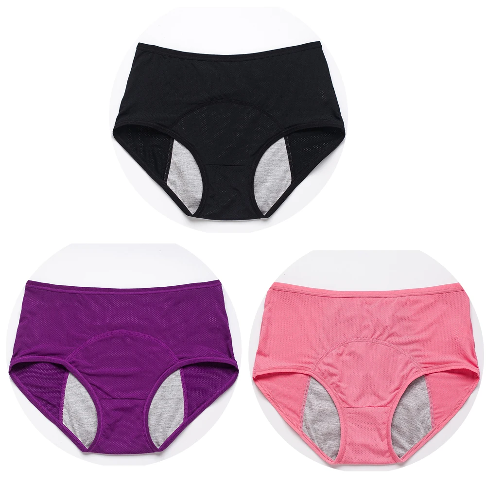 Menstrual Briefs Leak Proof Incontinence Environmetal Underwear Period Panties High Warm Female Women Sexy Pants Drop Shipping high waist thong shaper Panties