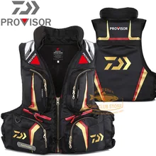 DAIWA Caution Reflected Light Life Vest Fishing Life Jacket DAWA High Buoyancy Sea Life Jacket 120 Kg Multi-pocket Life Jacket DAIWA Caution Reflected Light Life Vest Fishing Life Jacket DAWA High Buoyancy Sea Life Jacket 120 Kg Multi-pocket Life Jacket