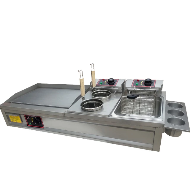 Mini electric griddle machine commercial griddle machine teppanyaki griddle  machine - AliExpress