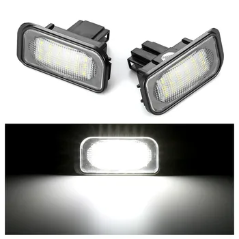 

2PCs LED license plate light for BENZ Mercedes-Benz W203 (4D) Sedan for W203 00-07 C240 C230 C55AMG C320 C350 C280 C43 C32AMG