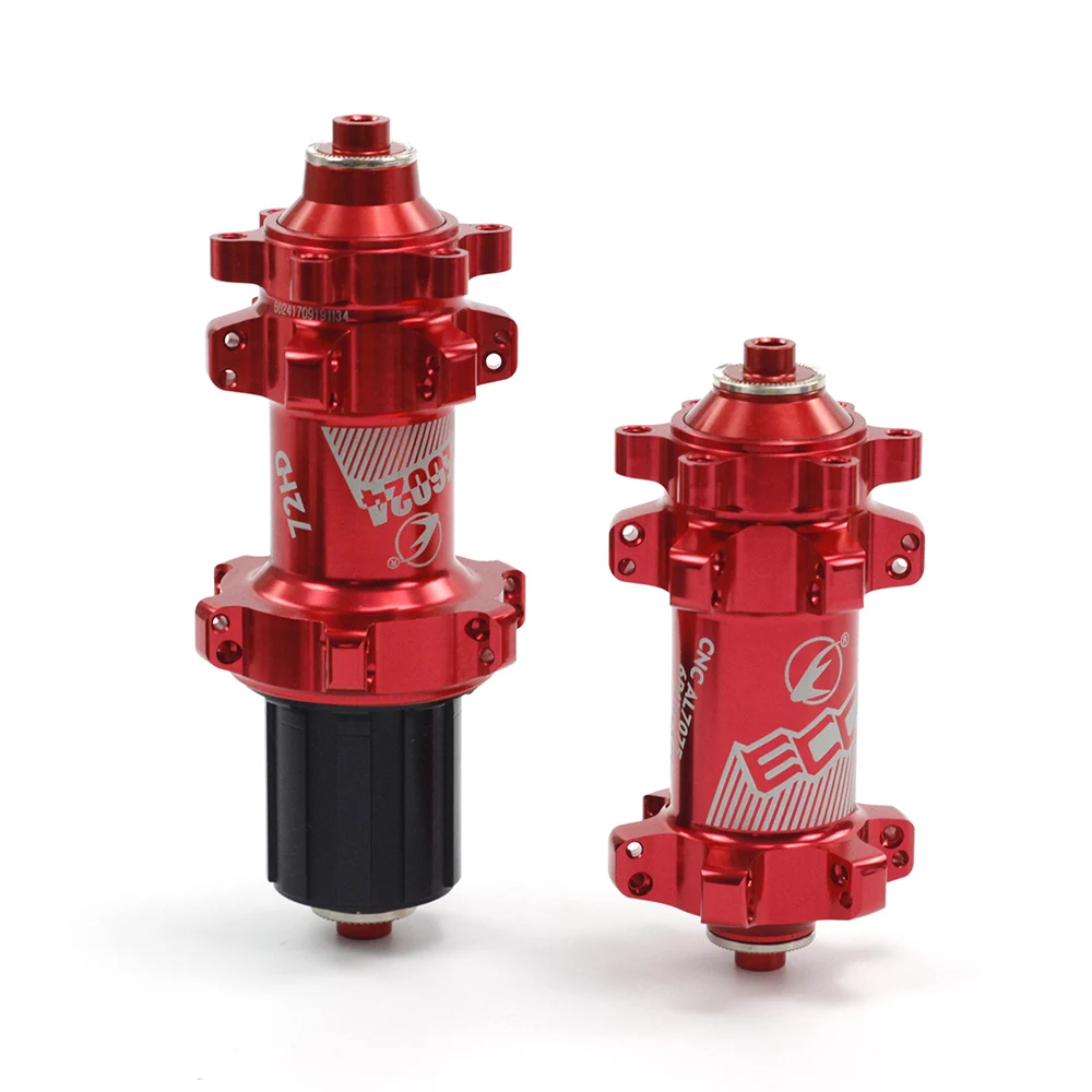 

CNC MTB Bike Hubs 100mm 135mm 24H QR Quick Release Bicycle Bearing Hub Front and Rear Disc Brake with Levers