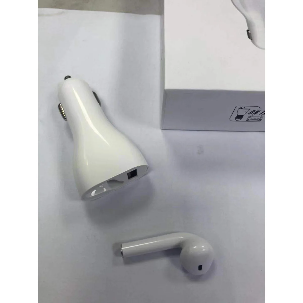 Автомобильное зарядное устройство USB Автомобильное зарядное устройство с поддержкой Bluetooth пояс гарнитура Беспроводные наушники автомобильный телефон зарядное устройство автомобильный адаптер