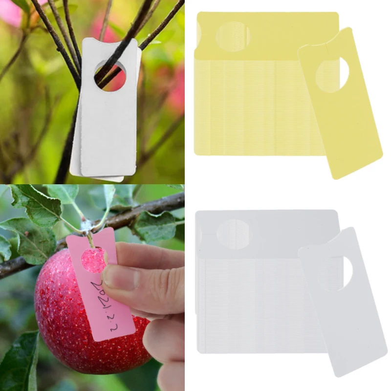 100Pcs Pvc Plastic Plant Marker Lableplant Markers For Garden Ring Tag Tools Waterproof Reusable Seedling Labels | Дом и сад