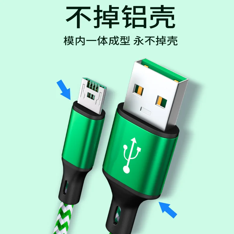 Кафе USB Micro кабель 1 м нейлоновый Плетеный Usb кабель для Xiaomi Mi9 Mi8 huawei V20 Nova samsung Redmi Note OPPO Vivo зарядное устройство