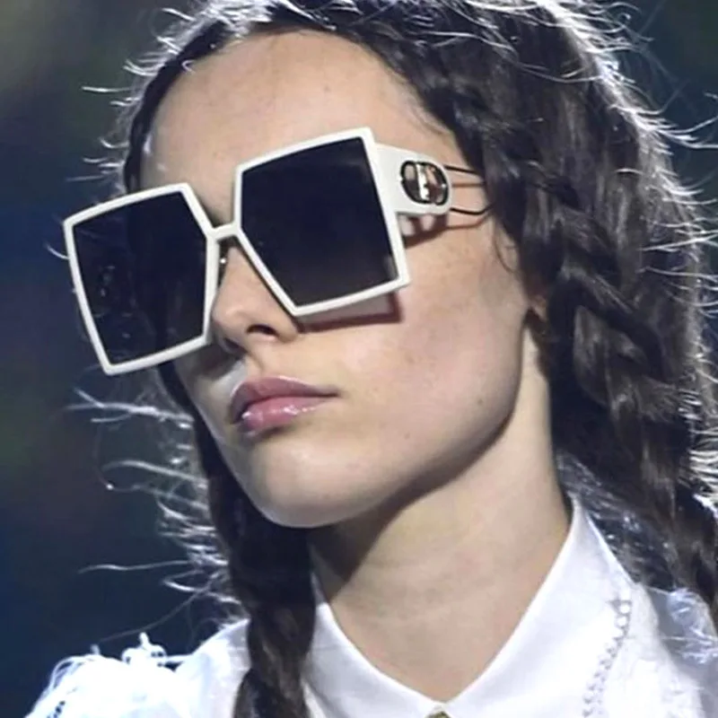 Hollow Square Sunglasses