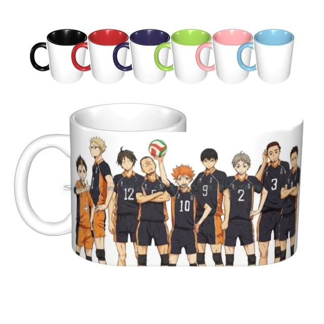 Caneca Haikyuu Nome Personalizado Promoção Volei Anime