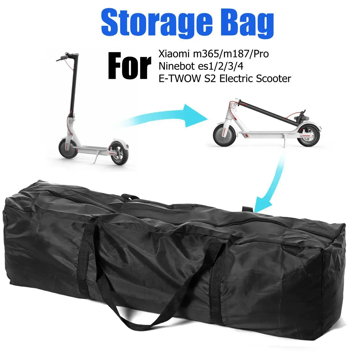 Waterproof Carry Bag for M365 Electric Scooter Shoulder Storage Bundle Handbag