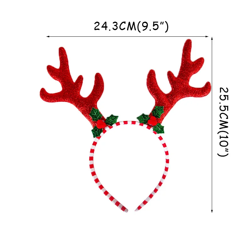 Рождественская оправа для очков, повязка на голову, рождественские украшения, рождественские товары, подарок, вечерние рождественские украшения, год Noel - Цвет: 1pcs Style C