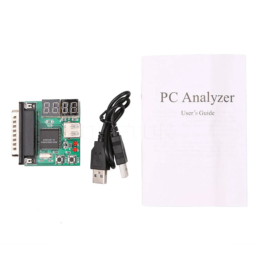 cable wire toner tracer tester kebidumei PC Diagnostic Card USB Post Card Motherboard Analyzer Tester for Notebook Laptop Computer Accessories networking tools