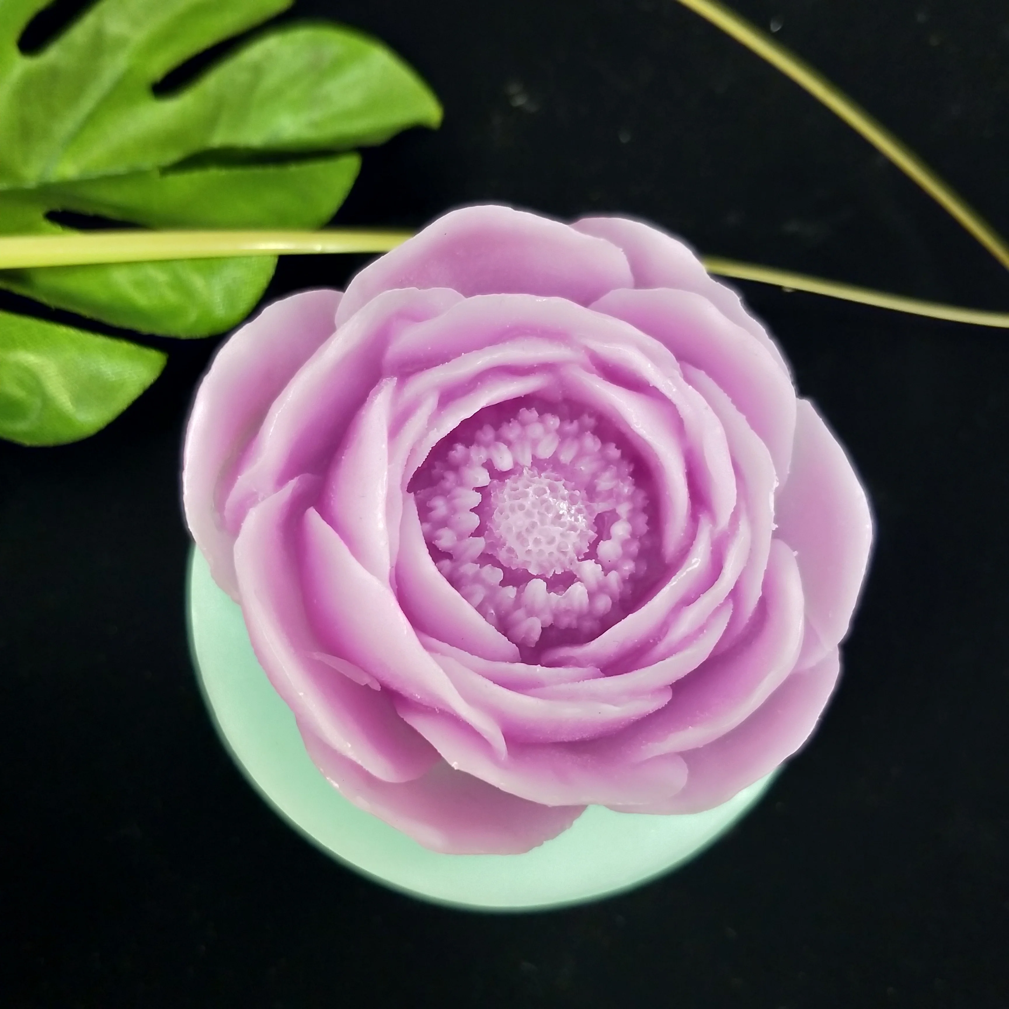 PRZY HC0177 силиконовая формочка в виде цветов пиона Гвоздика свечи силиконовые формы для мыла DIY розы формы для мыла Арома Полимерная глина
