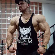 Новинка, летние эластичные спортивные топы из чистого хлопка, спортивная майка, здоровая красота, i-образный жилет