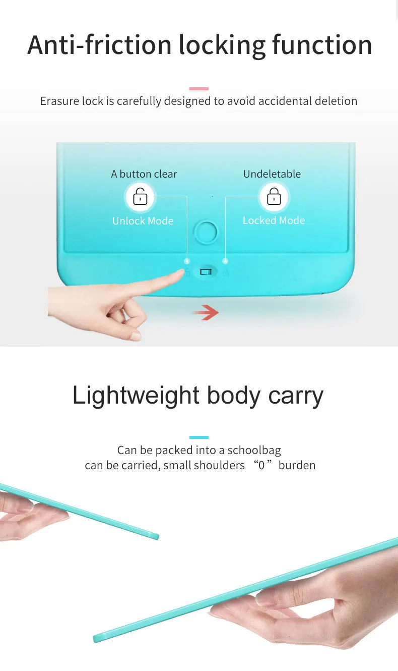 lcd writing tablet electronic