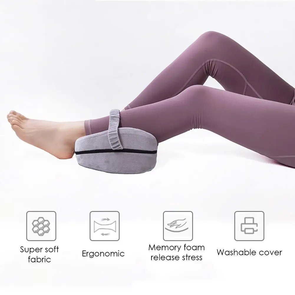 Newest Leg Pillow Hollow With Holes Breathable Memory Cushion With Washable Cover For Relief Back Hips Knee Pain Clip Leg Pillow